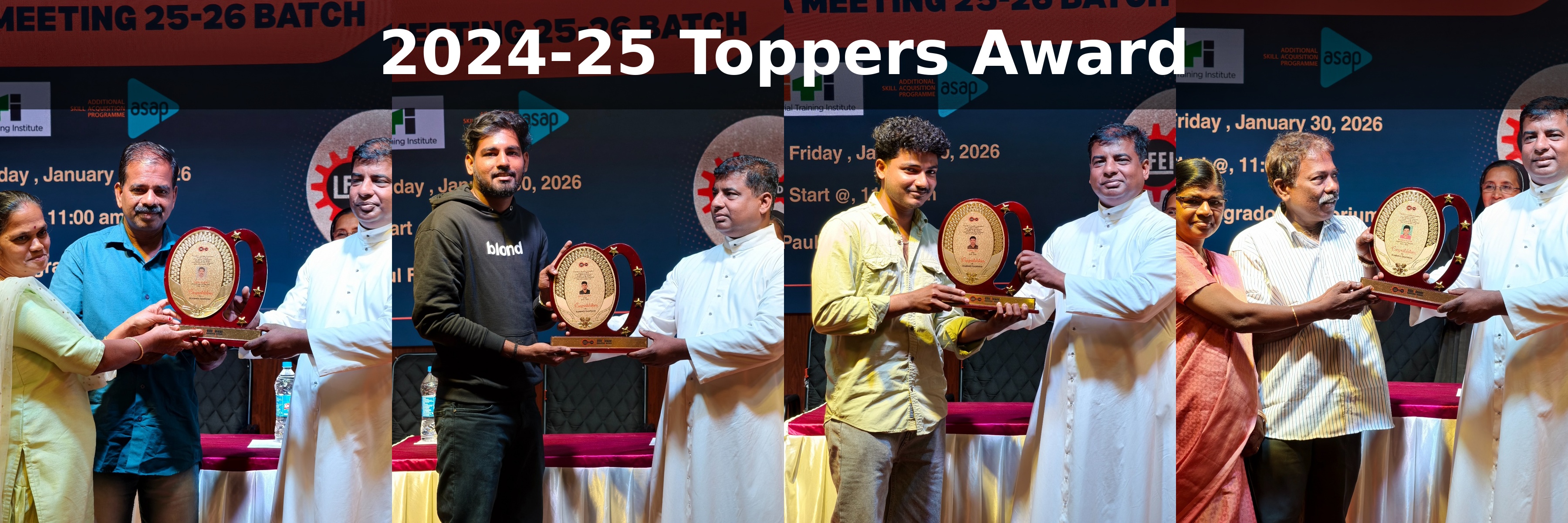 2024–25 Toppers Award Distribution Ceremony
