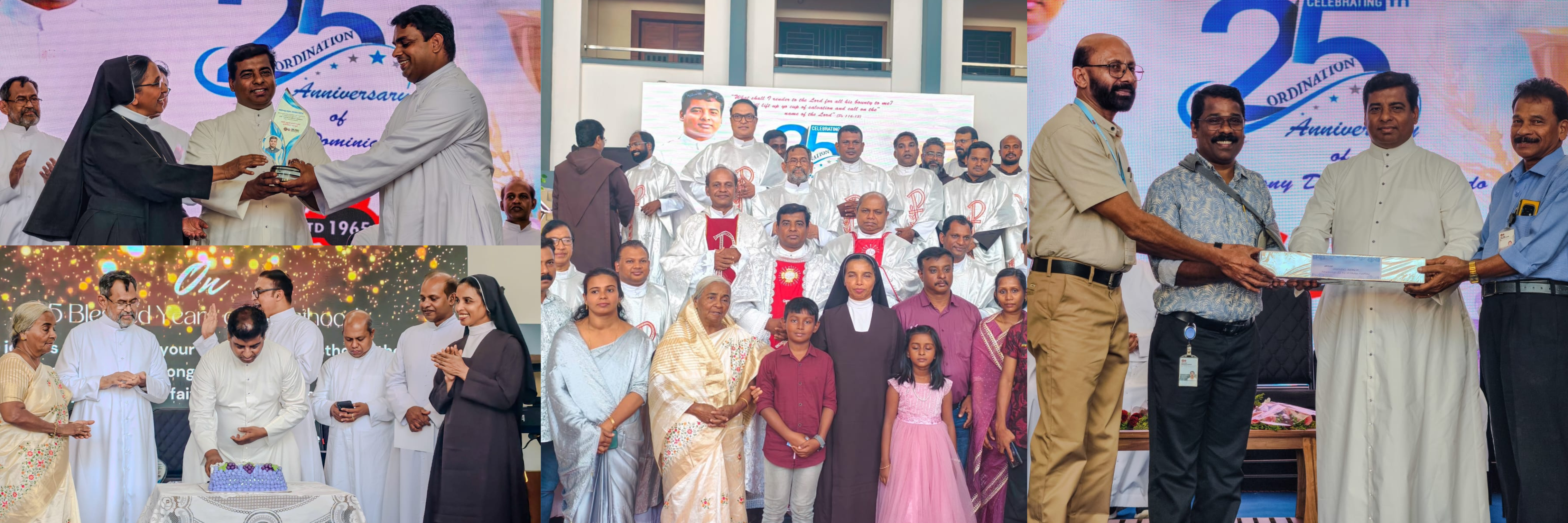 Silver Jubilee of Priestly Ordination – Rev. Fr. Antony Dominic Figarado