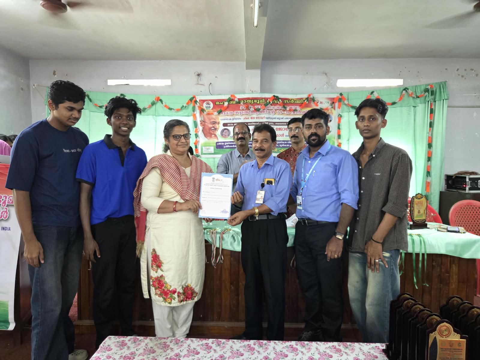 LFEI Receives Mahatma Gandhi Study Circle Award